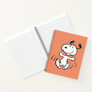 Carnet cacahuètes Une Danse Heureuse Snoopy