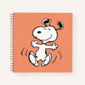 Carnet cacahuètes | Une Danse Heureuse Snoopy (Devant)