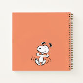 Carnet cacahuètes | Une Danse Heureuse Snoopy (Dos)