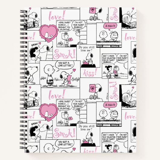 Carnet cacahuètes | Valentine Heart Love Motif (Devant)