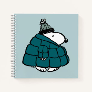 Carnet cacahuètes   Veste Snoopy Winter Puffer