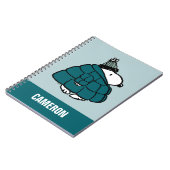 Carnet cacahuètes | Veste Snoopy Winter Puffer (Côté gauche)