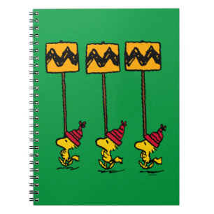 Carnet cacahuètes Woodstock & Friends Sign March