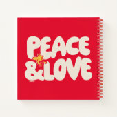 Carnet cacahuètes | Woodstock Peace & Love (Dos)