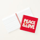 Carnet cacahuètes | Woodstock Peace & Love (Intérieur)