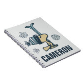 Carnet cacahuètes | Woodstock Ski Pro | Ajouter Votre Nom (Côté Droit)