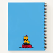 Carnet cacahuètes | Woodstock Snoopy Plat Bateau à voile (Dos)