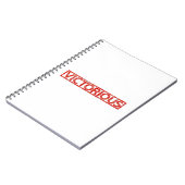 Carnet Cachet victorieux (Côté gauche)