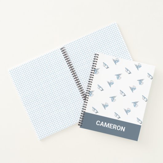 Carnet Cachou | Motif Snoopy Heure de Dodo (Intérieur)