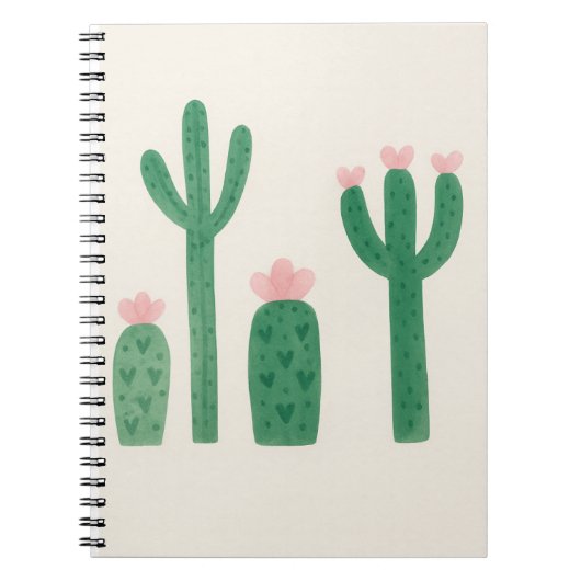 Carnet Cactus (Devant)
