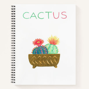 Carnet Cactus