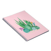 Carnet Cactus, aquarelle (Côté Droit)