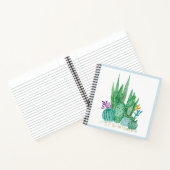 Carnet Cactus, aquarelle (Intérieur)