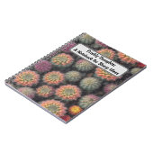 Carnet Cactus colorés (Côté gauche)