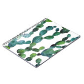 Carnet Cactus Craze : Tendance de l'aquarelle tropicale (Côté gauche)