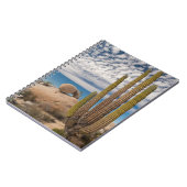 Carnet Cactus dans le désert Pittoresque (Côté gauche)