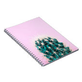 Carnet Cactus de Prickley sur le rose (Côté Droit)