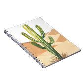 Carnet Cactus du désert | Cactus verts à l'aquarelle (Côté Droit)