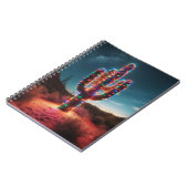 Carnet Cactus du désert du sud-ouest de Noël (Côté gauche)