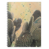 Carnet Cactus du désert | Plat vert (Devant)