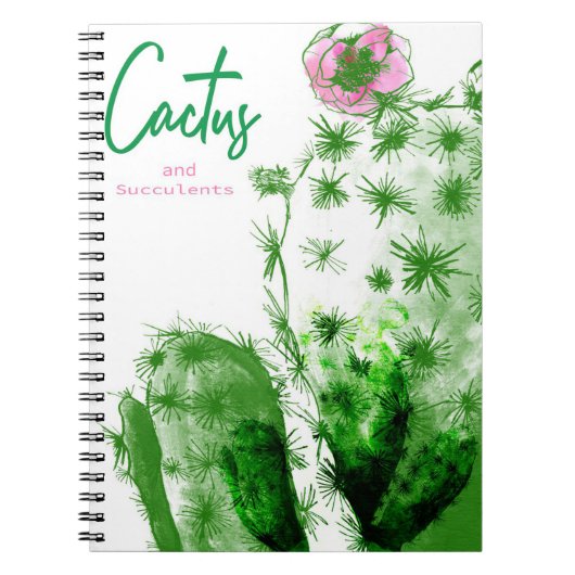 Carnet Cactus et succulentes (Devant)