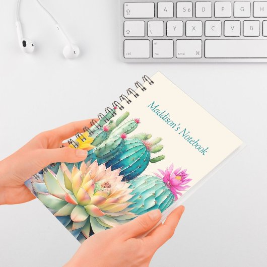 Carnet Cactus Et Succulents