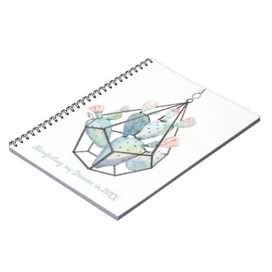 Carnet Cactus géométriques (Côté gauche)