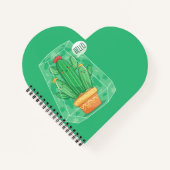 Carnet Cactus mignon (Devant)