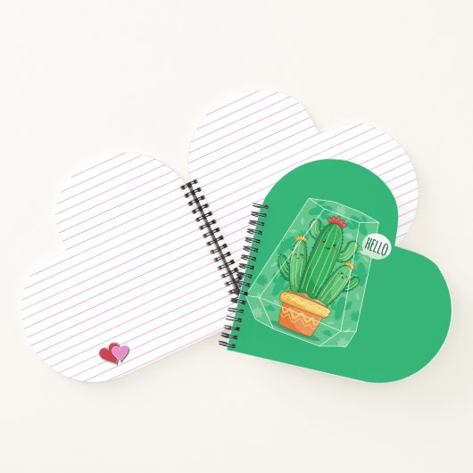 Carnet Cactus mignon (Intérieur)