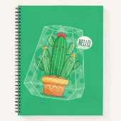 Carnet Cactus mignon (Devant)