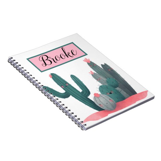 Carnet Cactus mignon (Côté Droit)