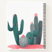 Carnet Cactus mignon (Dos)