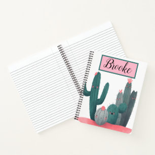 Carnet Cactus mignon