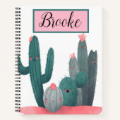 Carnet Cactus mignon (Devant)