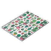 Carnet Cactus Motif Succulent (Côté gauche)