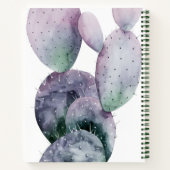 Carnet Cactus pourpre (Dos)