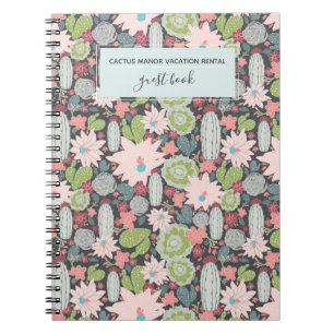 Carnet Cactus Succulent Location de vacances Plantes Livr