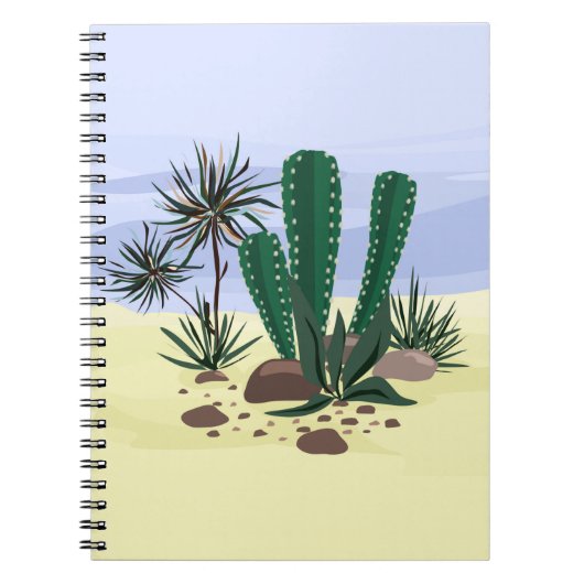 Carnet Cactus, succulents. (Devant)