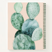 Carnet Cactus sur le corail (Dos)