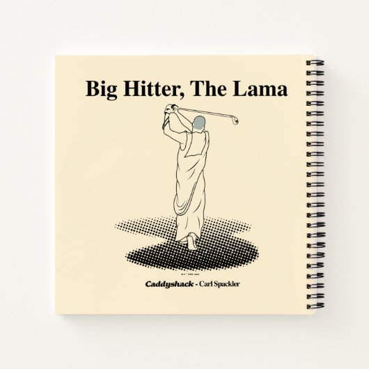 Carnet Caddyshack | Big Hitter, Le Lama (Dos)
