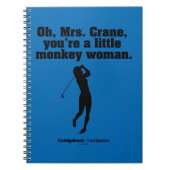 Carnet Caddyshack | Oh Mrs. Crane (Devant)