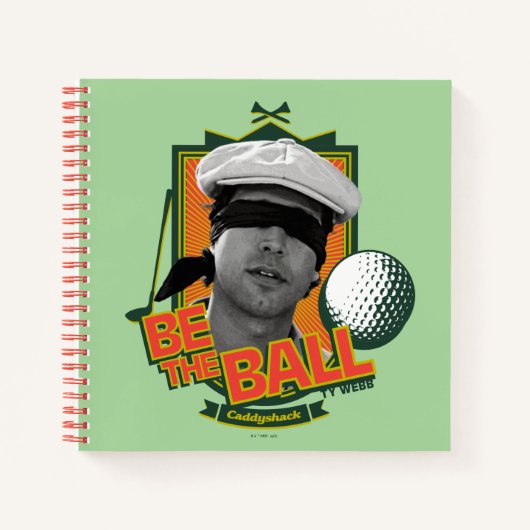 Carnet Caddyshack | Soyez Le Boule (Devant)