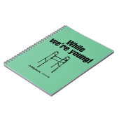 Carnet Caddyshack | Tandis que nous sommes jeunes ! (Côté gauche)