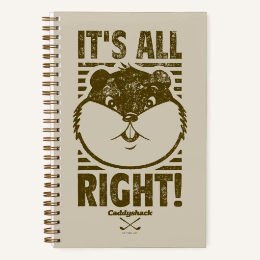 Carnet Caddyshack | Tout va bien ! (Recto)