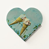 Carnet Cadeau amoureux de crème glacée (Dos)