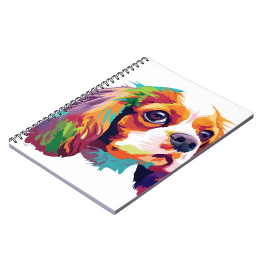 Carnet Cadeau Cavalier King Charles Spaniel (Côté gauche)