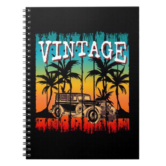 CARNET CADEAU CLASSIQUE RÉTRO VINTAGE (Devant)
