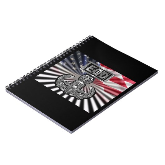 Carnet Cadeau commémoratif "EOD Master Blaster" (Côté gauche)