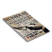 Carnet Cadeau customisé À Mon Mari, Décor Maison (Côté Droit)