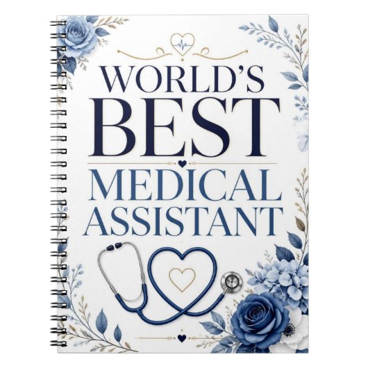 Carnet Cadeau d'appréciation de la meilleure assistante m (Devant)